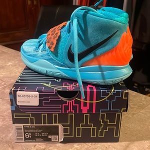 Nike Kyrie Oracle Aqua/Black-Opti Yellow Sz 6.5y